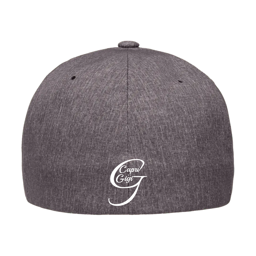 IDGAF Hat Melange Blue