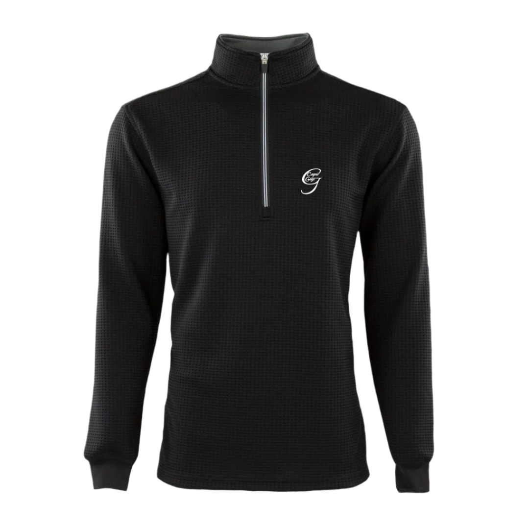 Optic Quarter Zip - Black