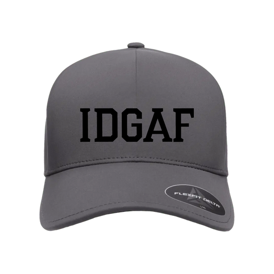 IDGAF Hat Charcoal