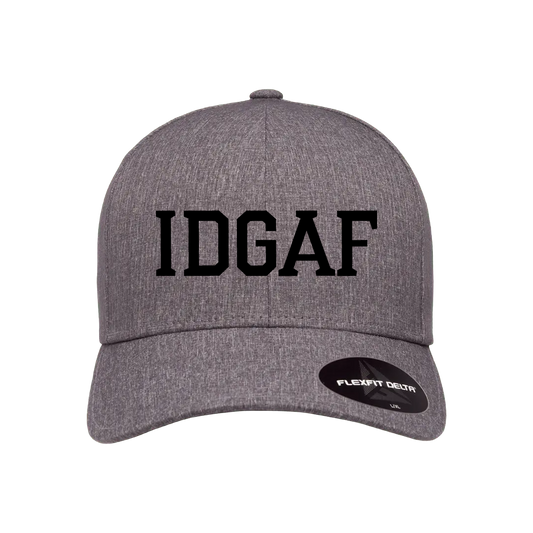 IDGAF Hat Melange Blue