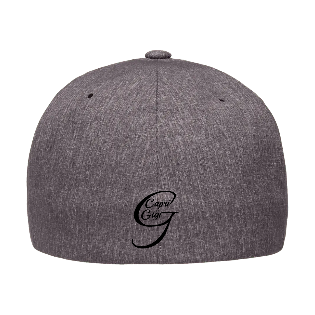 IDGAF Hat Melange Blue